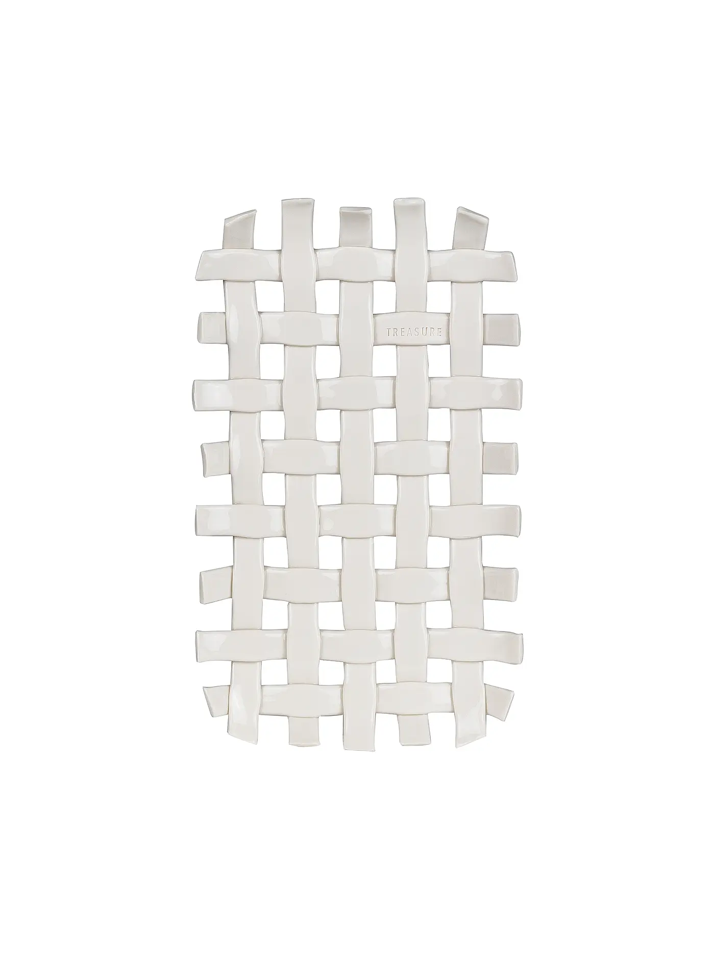 RAEDER | Schale FLECHTEREI 25x15x1,8cm Treasure | 